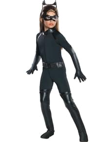 Costume Catwoman deluxe per bambina