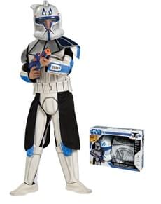 Boy's Deluxe Boxed Clone Trooper Rex Costume