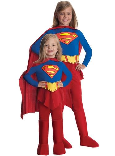 Mädchenkostüm Supergirl