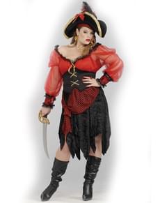 Plus Size Pretty Pirate Adult Costume