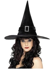 Hexenhut mit Schnalle