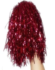 Pompons Metallic Rot