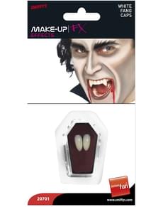 Spitze Vampir Zähne