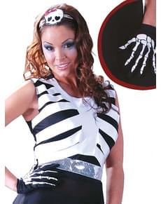 Gants de squelette