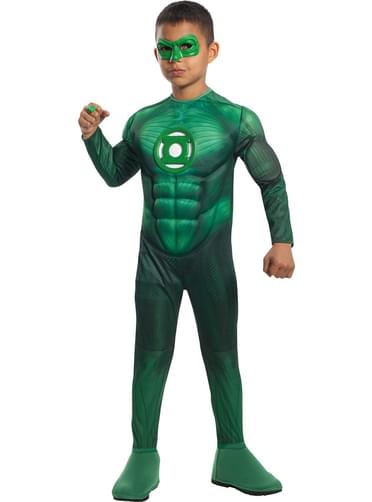 Deluxe Muscular Green Lantern Child Costume