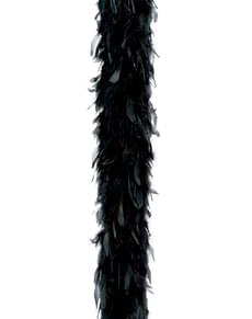 Boa à plumes noires