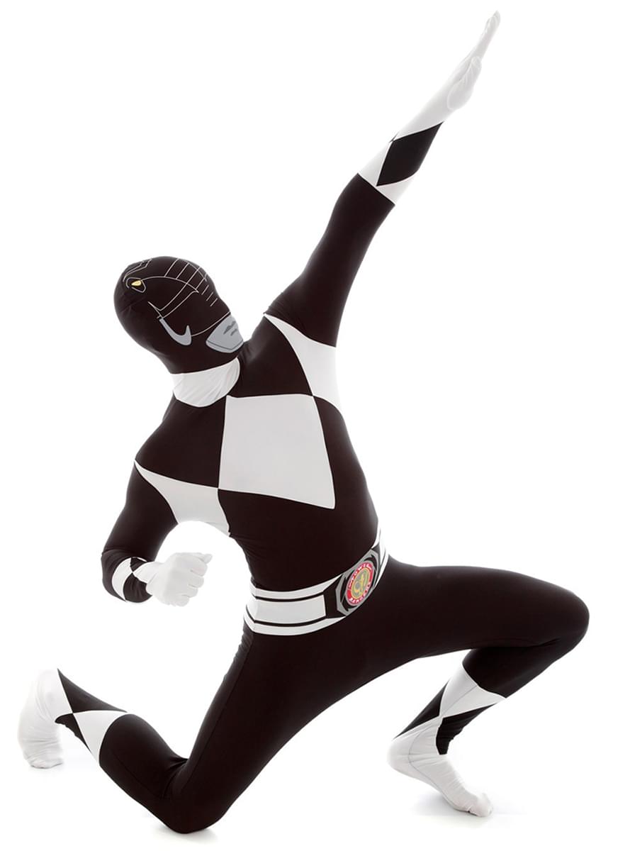 Disfraz de Power Ranger Negro Morphsuit | Funidelia