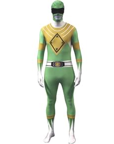 Disfraz de Power Ranger Verde Morphsuit