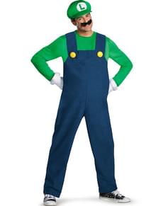Costume Luigi prestige adulto