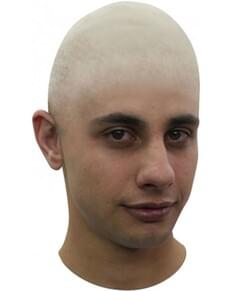 Trucco e testa calva Halloween