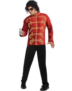 Giacca di Michael Jackson Militar deluxe rossa per adulto