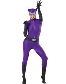 Catwoman One-piece Kostyme for Dame