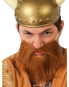 Barba castana per adulto