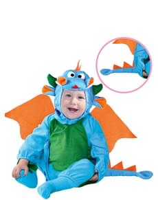 Babies Little Blue Dragon Costume