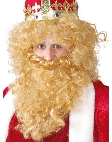 Kong Gaspar Parykk m Skjegg