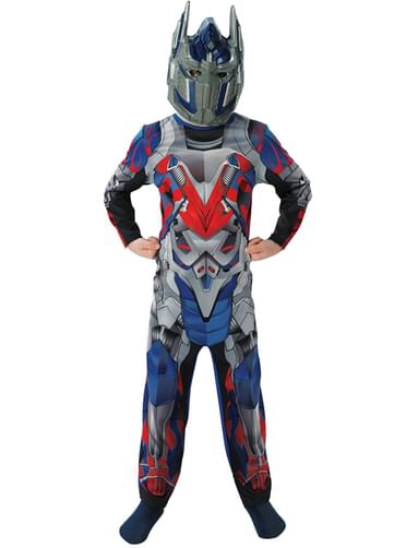 Optimus Prime Transformers 4 The Era of Extinction klassisk kostyme gutt