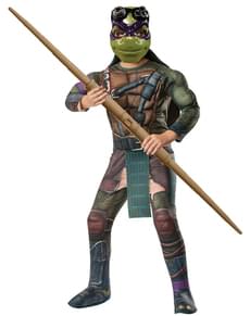 Donatello Ninja Turtles Movie muskulært kostyme for gutt