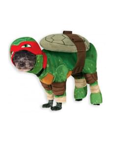 Raphael Ninja Turtles Kostyme for Hund