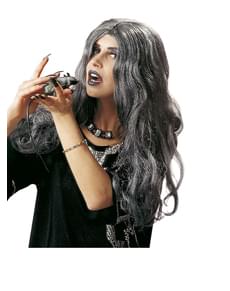 Parrucca lunga da strega da donna