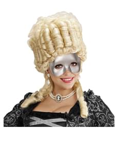 Masque argenté lisse