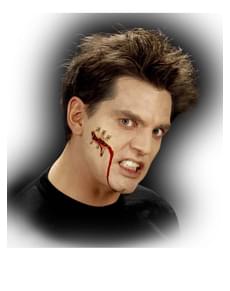 Coupure cousue avec épingles à nourrice