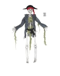 Squelette pirate suspendue