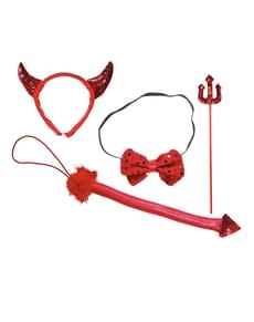 Ensemble de diablesse avec paillettes