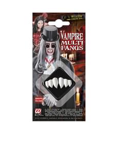 Denti affilati da vampiro