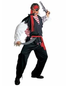 Rough waters pirate costume for a man