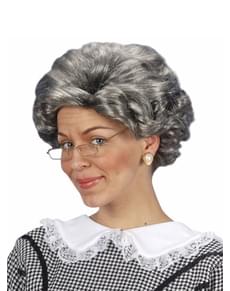 Grandma Agatha writer wig
