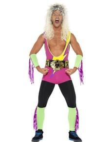 Mens Retro Wrestler Costume