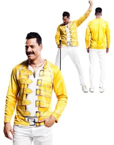 Maglietta cantante Mercury Queen uomo