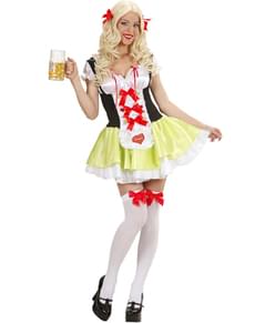 Beer festival girl costume for a woman