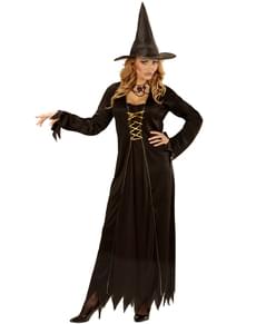 Disfraz de bruja mágica para mujer talla grande