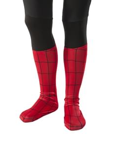 Ultimate Spiderman classic boot covers for a child