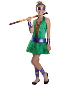 Donatello Teenage Mutant Ninja kostyme til jente