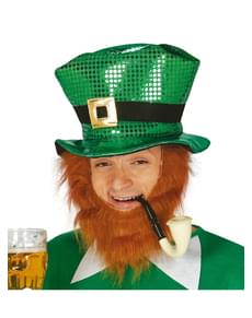 Mens St Patrick sequin hat