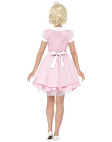 Déguisement serveuse retro femme