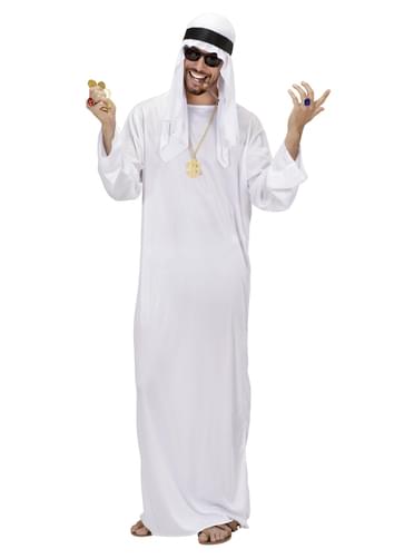 Mens Plus Size Rich Arab Costume