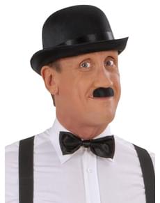 Moustache noire Chaplin homme