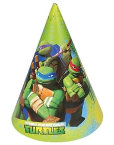 Teenage Mutant Ninja Turtles 6-teiliges Party-Hütchen Set