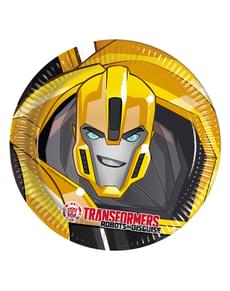8 kpl Transformers Power Up lautaset