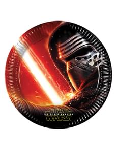 8 assiettes Star Wars The Force Awakens 23 cm