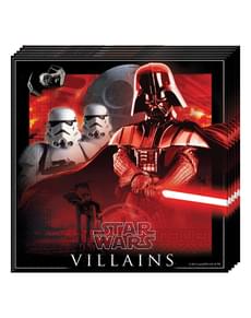20 serviettes Star Wars & Heroes