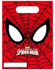 Sett med 6 poser Den ultimate Spider-Man Power