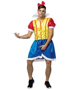 Costume da principessa delle nevi per uomo