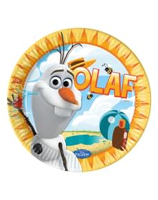 Olaf sommer 8 tallerkner 23 cm