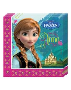 Set de 20 servilletas Frozen Alpine