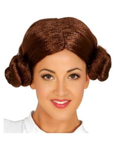 Perruque princesse de l'espace femme