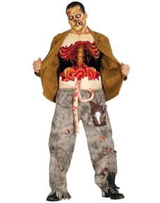 Suolistettu zombie, miesten t-paita